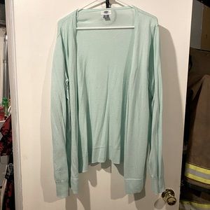 Mint Old Navy XXL Cardigan